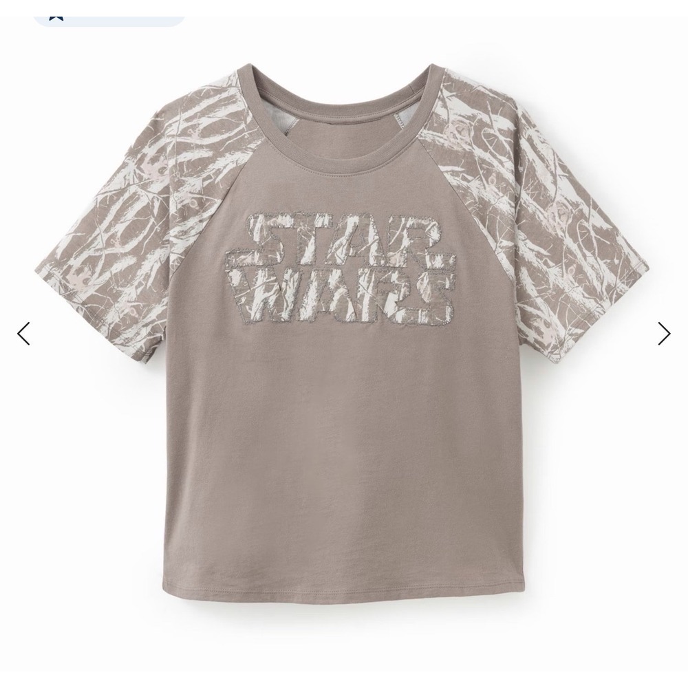 Disney Star Wars Camo Crop Shirt Her Universe Size XL May The 4th Disney
